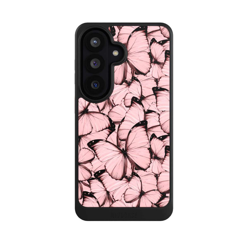 Galaxy S26 NIVOcore Rosa Schmetterling-Muster
