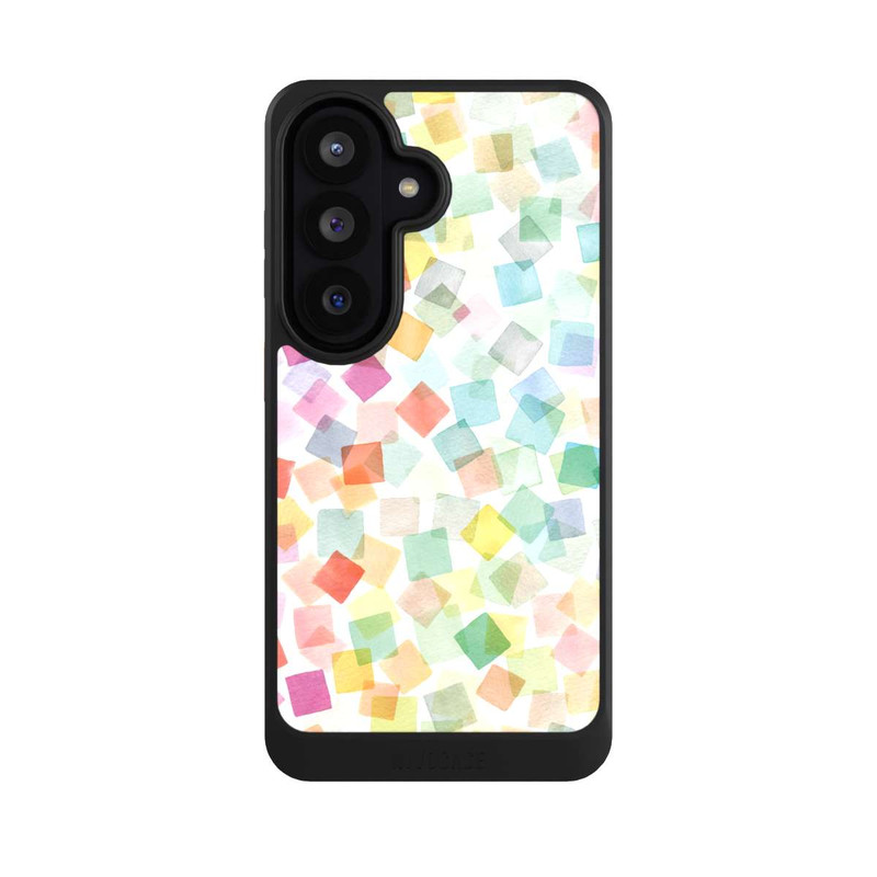 Galaxy S26 NIVOcore Confetti Geometric Plaids Rainbow