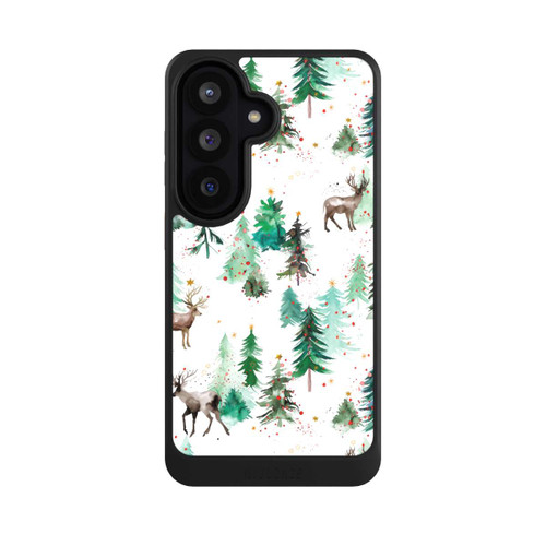 Samsung Galaxy S26 NIVOcore Hirsche und Winterweihnachtsbäume