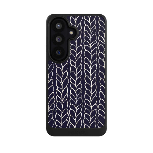 Samsung Galaxy S26 NIVOcore Wool Braids Drawings Navy