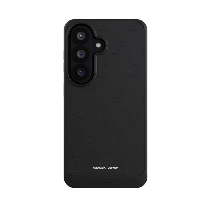 Galaxy S26 NIVOcore Black Konoha Pattern Transparant
