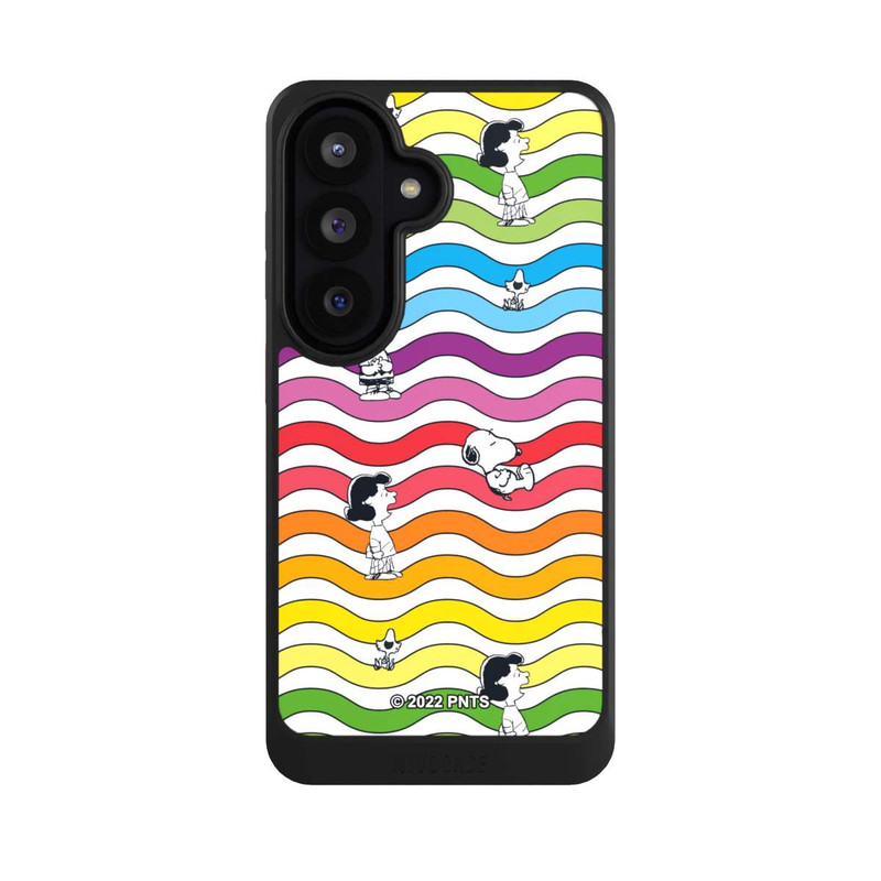 Galaxy S26 NIVOcore Snoopy Pattern Rainbow