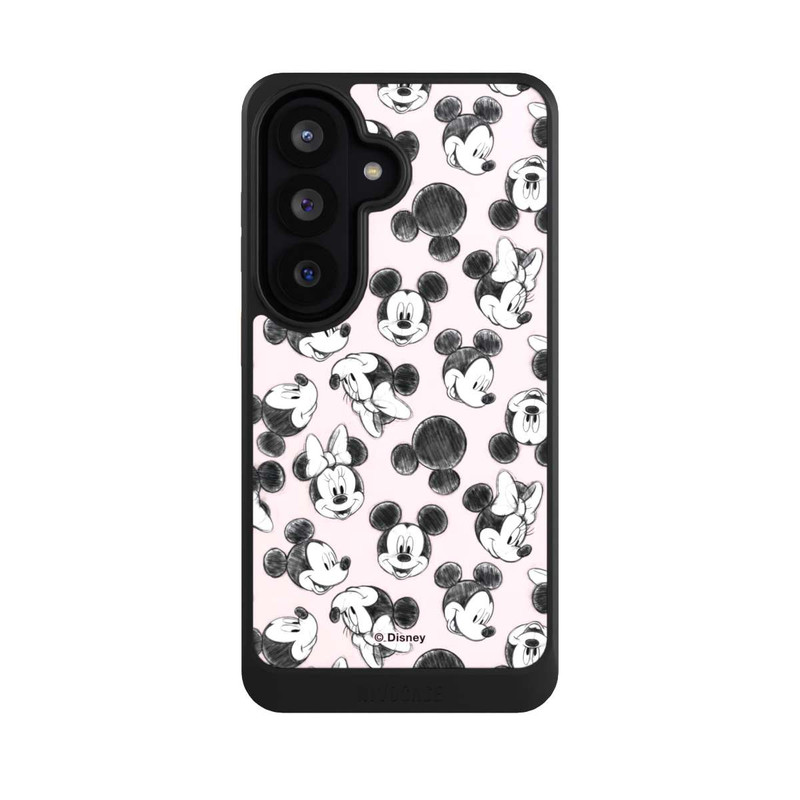 Galaxy S26 NIVOcore Minnie & Mickey Viele Gesichter Pink