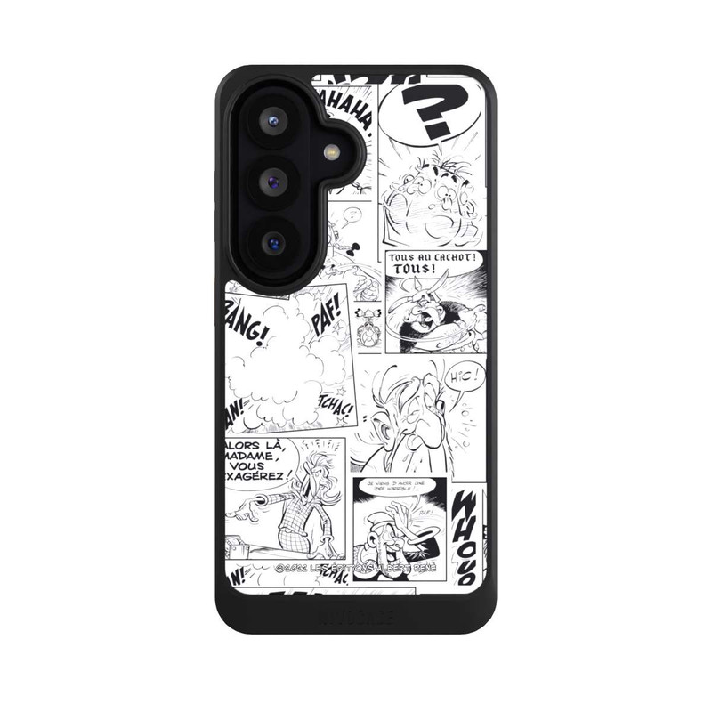 Galaxy S26 NIVOcore Asterix Comic Black and White