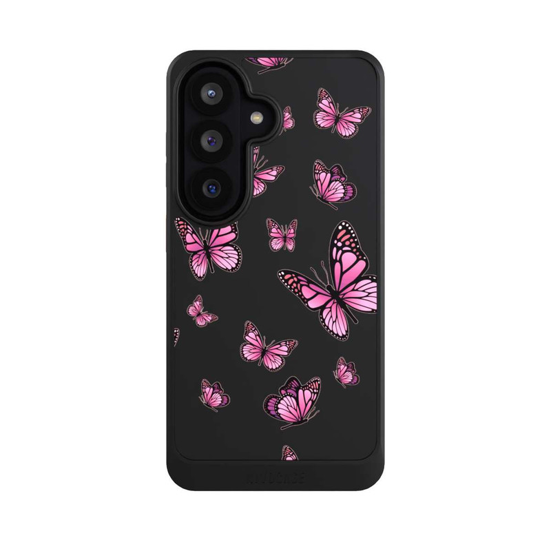 Galaxy S26 NIVOcore Schmetterlinge pink