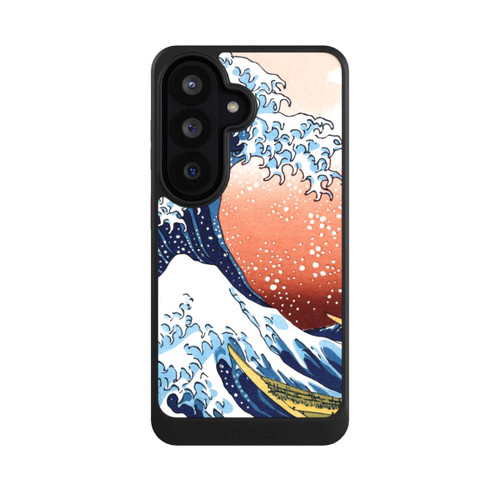 Samsung Galaxy S26 NIVOcore La Grande Vague de Kanagawa Rouge
