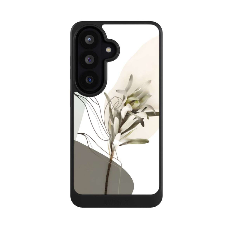 Galaxy S26 NIVOcore Boho Line Art Olivgrün