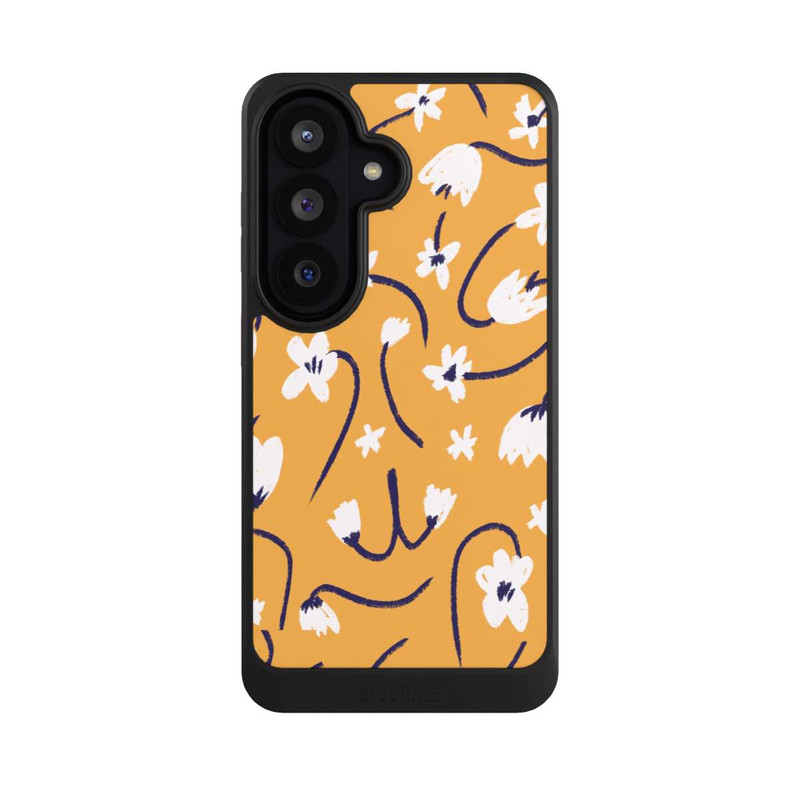 Galaxy S26 NIVOcore Kleine Blumen Muster Gelb