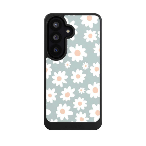 Samsung Galaxy S26 NIVOcore Daisy Flower Seamless Pattern Green