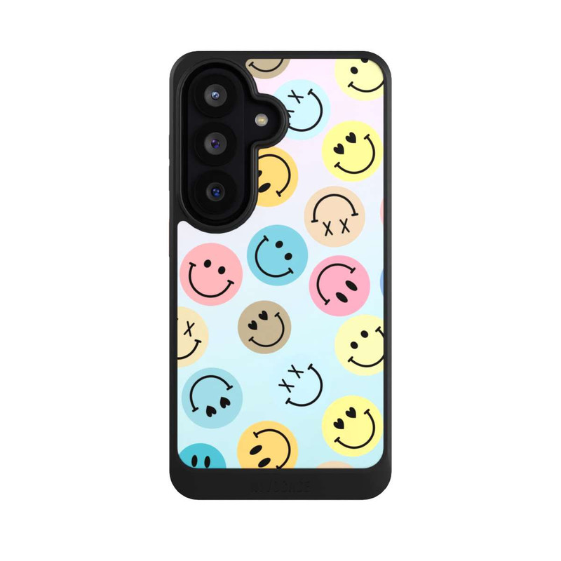 Galaxy S26 NIVOcore Smiles Emotes Pattern Colorful