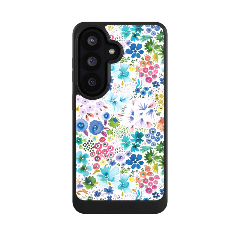 Galaxy S26 NIVOcore Artful Little Spring Flowers Blue