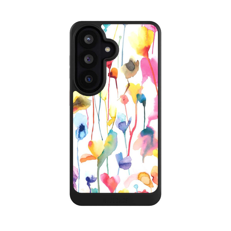 Galaxy S26 NIVOcore Aquarell Wildblumen bunt