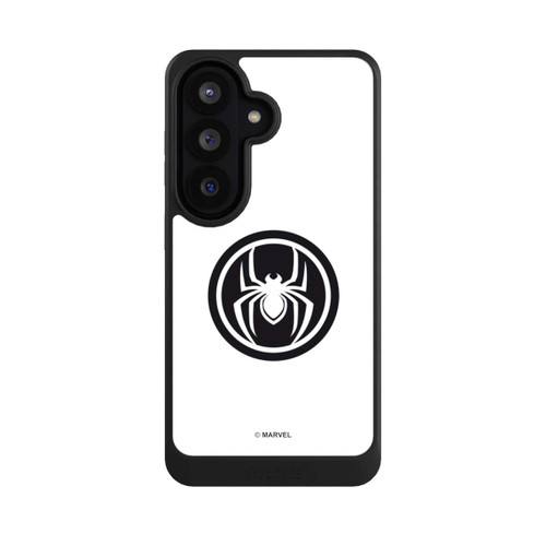 Samsung Galaxy S26 NIVOcore Spider-Man Spider Logo White