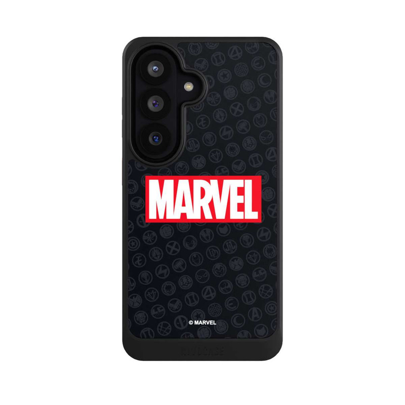 Galaxy S26 NIVOcore Marvel Logo Black Red 