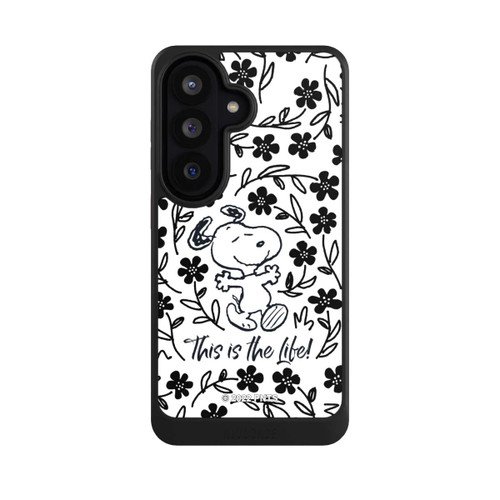 Samsung Galaxy S26 NIVOcore Snoopy This Is The Life Noir &amp; Blanc