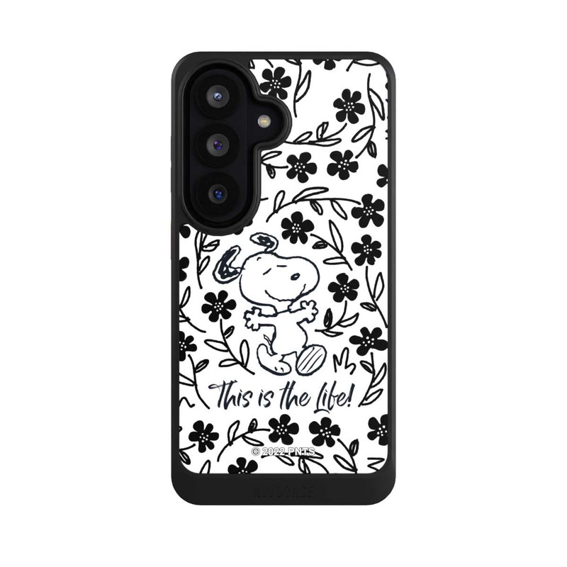 Galaxy S26 NIVOcore Snoopy schwarz und weiß This Is The Life