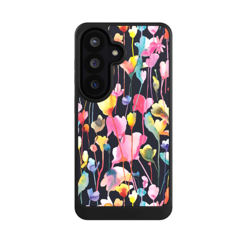 Samsung Galaxy S26 NIVOcore Fleurs sauvages Noir
