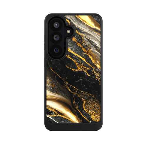 Samsung Galaxy S26 NIVOcore Schwarze Marmor Goldschichten