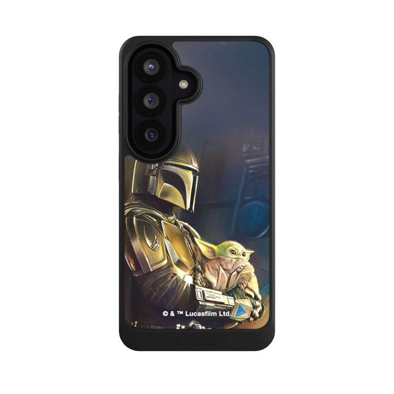 Galaxy S26 NIVOcore Mandalorian and Grogu inside Ship