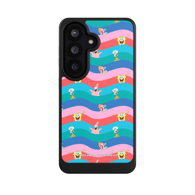 Galaxy S26 NIVOcore Spongebob Freunde Bunte Wellen