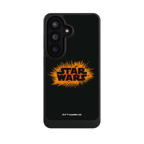 Samsung Galaxy S26 NIVOcore Star Wars Logo Orange Halloween Explosion