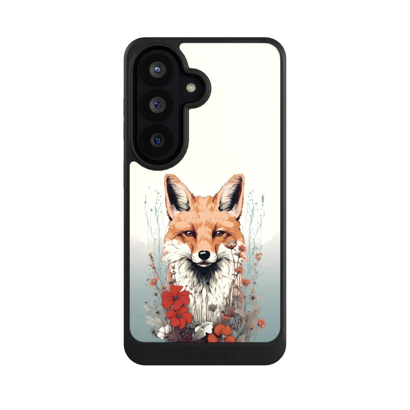 Galaxy S26 NIVOcore Renard avec des fleurs