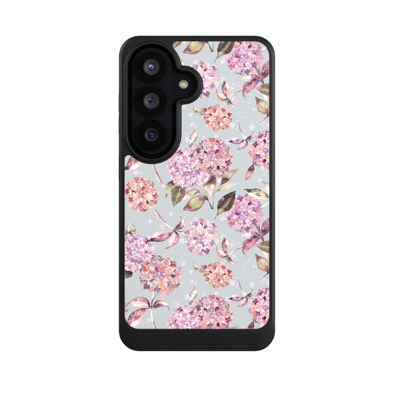 Galaxy S26 NIVOcore Pastel Magic Hydrangea Floral Watercolor Pink