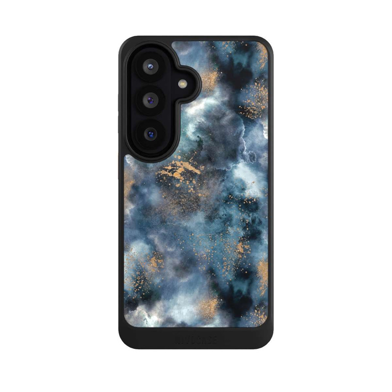 Galaxy S26 NIVOcore Smoky Marble Watercolor Navy