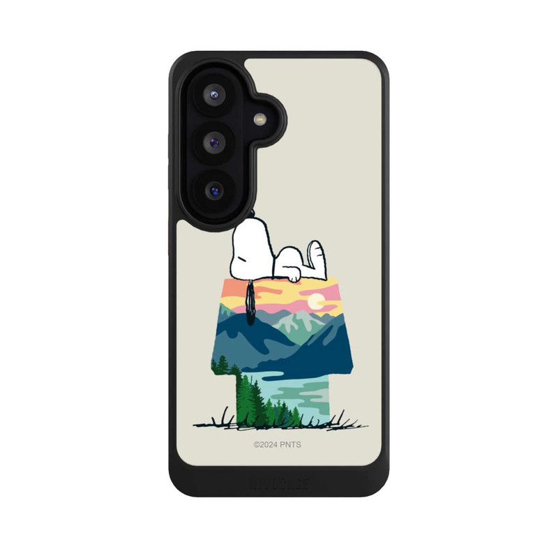 Galaxy S26 NIVOcore Snoopy Camping Hütte