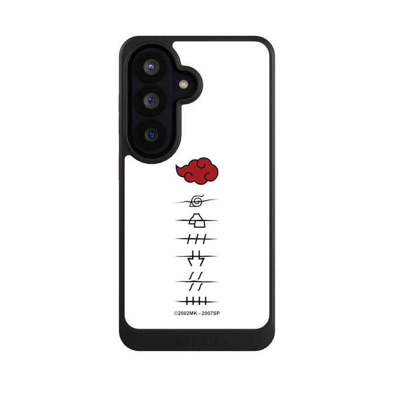 Galaxy S26 NIVOcore Akatsuki Mitgliedersymbole Weiß
