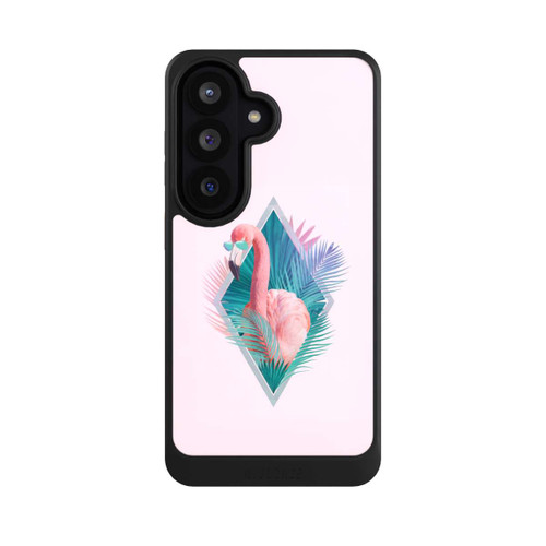 Samsung Galaxy S26 NIVOcore Tropical Leaves Flamingo