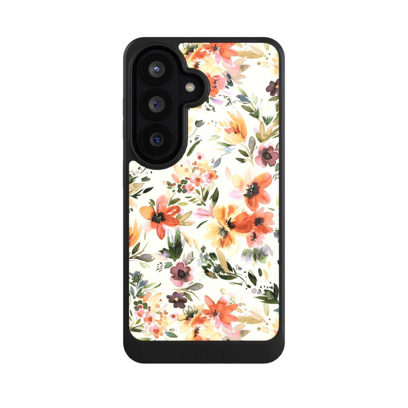 Galaxy S26 NIVOcore Summer Artistic Flowers Ivory
