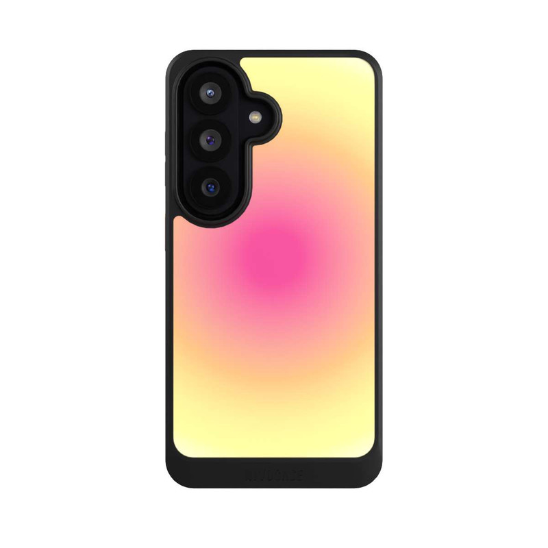 Galaxy S26 NIVOcore Aura yellow pink circle