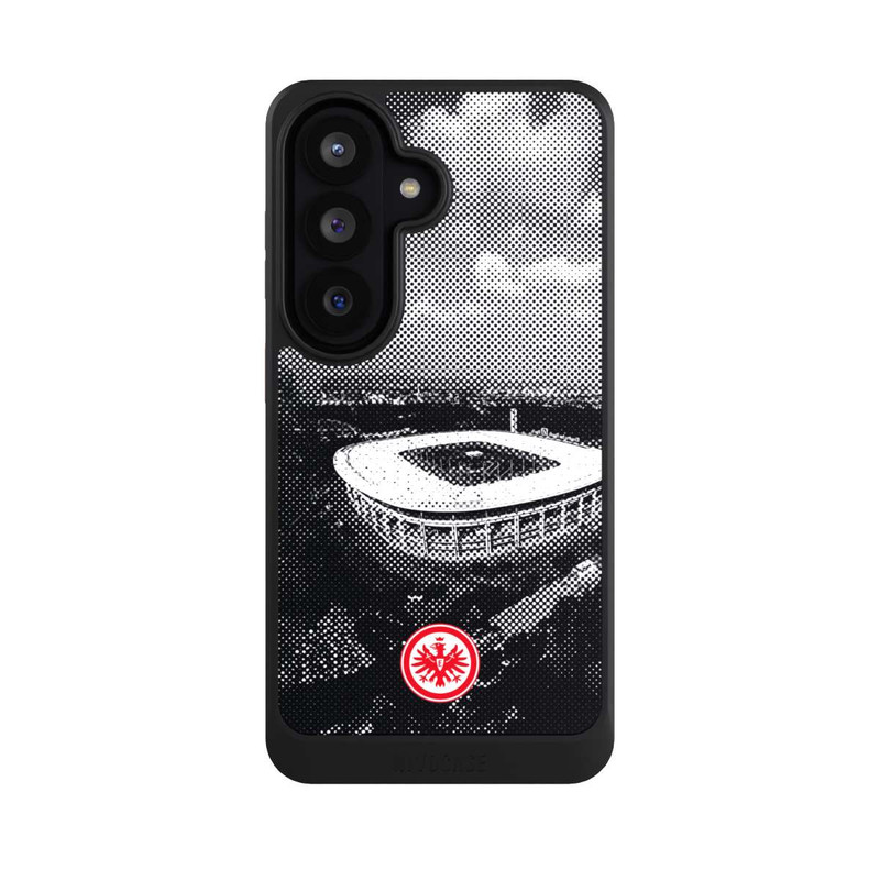 Galaxy S26 NIVOcore SGE Stadion Schwarz Weiß