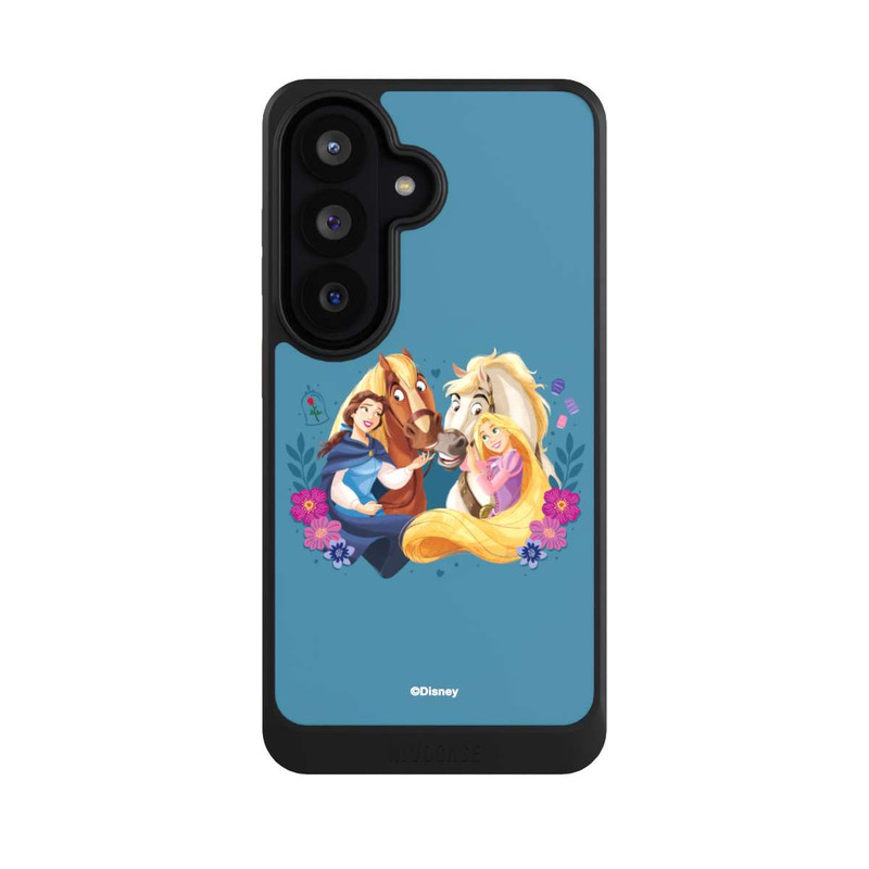 Galaxy S26 NIVOcore Disney Prinzessinnen Belle and Rapunzel mit Pferden