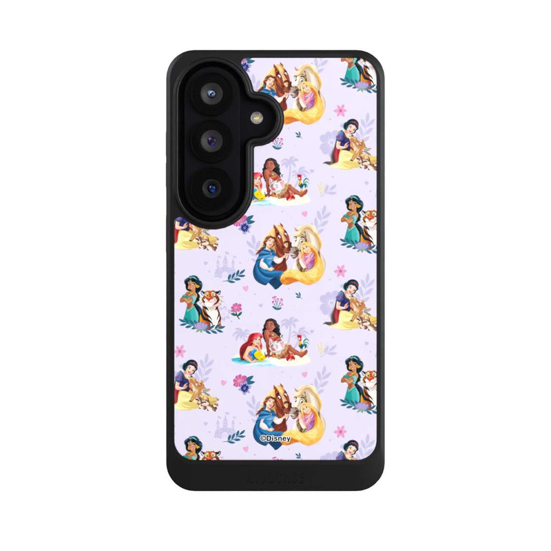 Galaxy S26 NIVOcore Princess Floral Pattern Purple