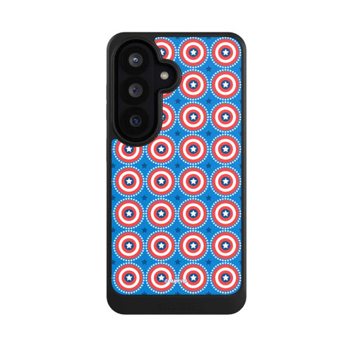Samsung Galaxy S26 NIVOcore Captain American Shield Pattern
