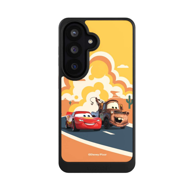 Galaxy S26 NIVOcore Disney Cars Lightning McQueen Und Hook on the Road