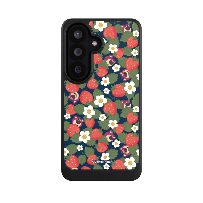 Galaxy S26 NIVOcore Lotso Toy Story Strawberry Flower Pattern