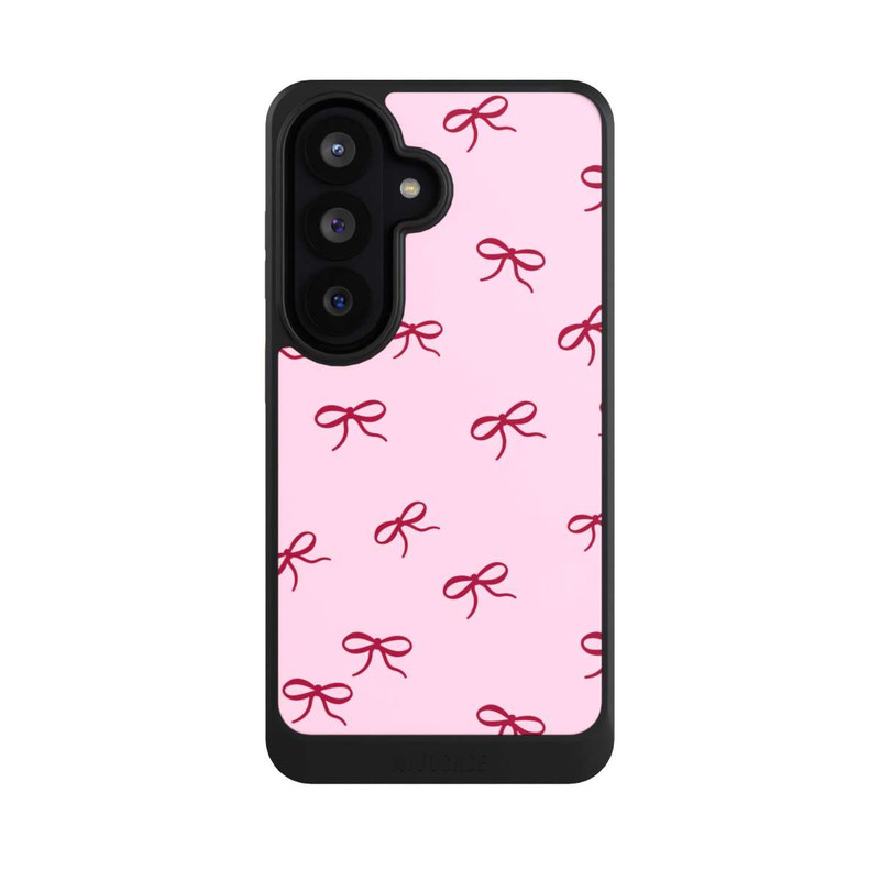 Galaxy S26 NIVOcore Bows Red Pink Pattern