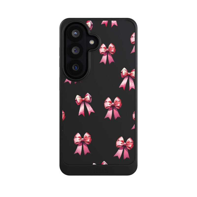 Galaxy S26 NIVOcore Schleifen Muster Aquarell Pink