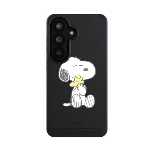 Samsung Galaxy S26 NIVOcore Transparent Snoopy And Woodstock Cuddling 