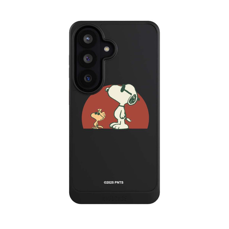 Galaxy S26 NIVOcore Snoopy Woodstock Far Out transparent