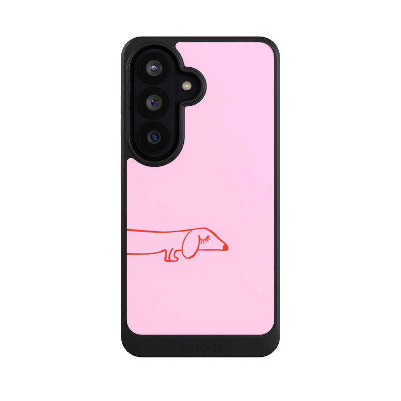 Galaxy S26 NIVOcore Dachshund Illustration Pink