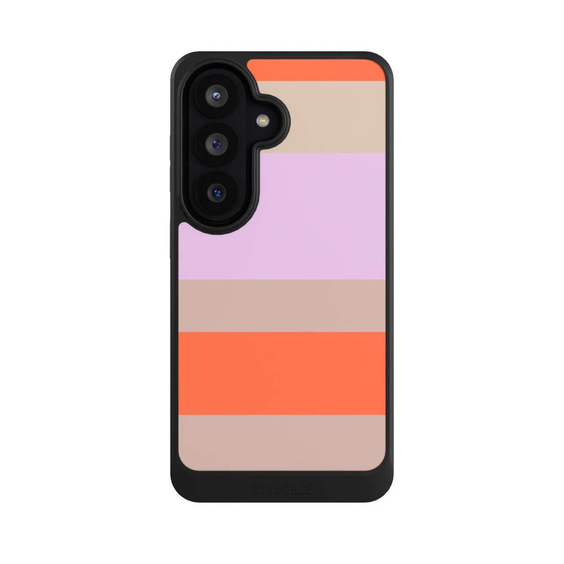 Galaxy S26 NIVOcore Moca Lila Orange Stripes