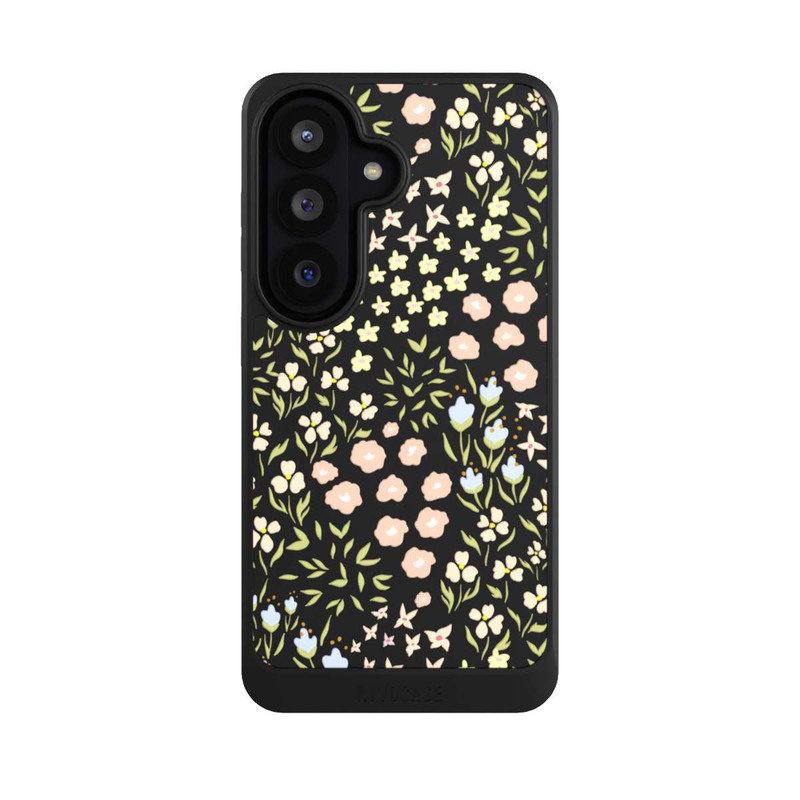 Galaxy S26 NIVOcore Blumenmuster Pastell Transparent