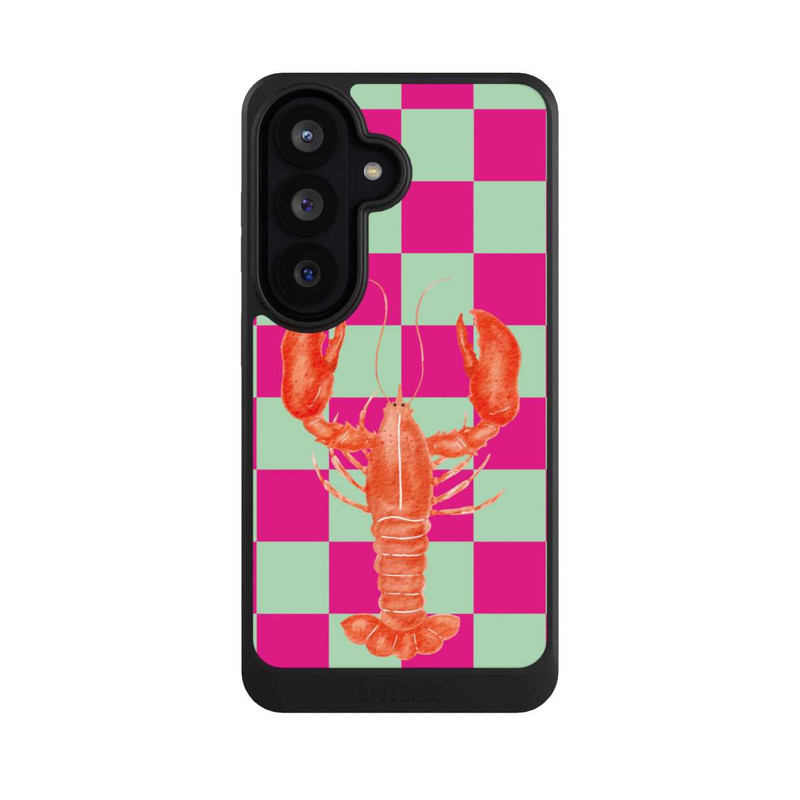 Galaxy S26 NIVOcore Pink Checkers Lobster