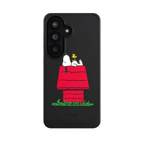 Samsung Galaxy S26 NIVOcore Transparent Snoopy and Woodstock Classic