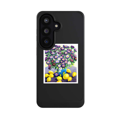 Samsung Galaxy S26 NIVOcore Purple Asters and Lemons by Christopher Ryland