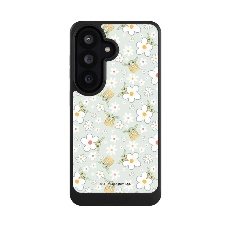 Galaxy S26 NIVOcore Baby Yoda Blumen Muster